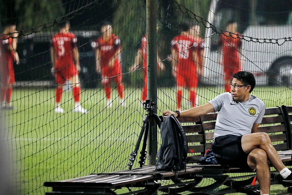 ĐT Malaysia tập buổi đầu tiên tại Hà Nội ảnh 2