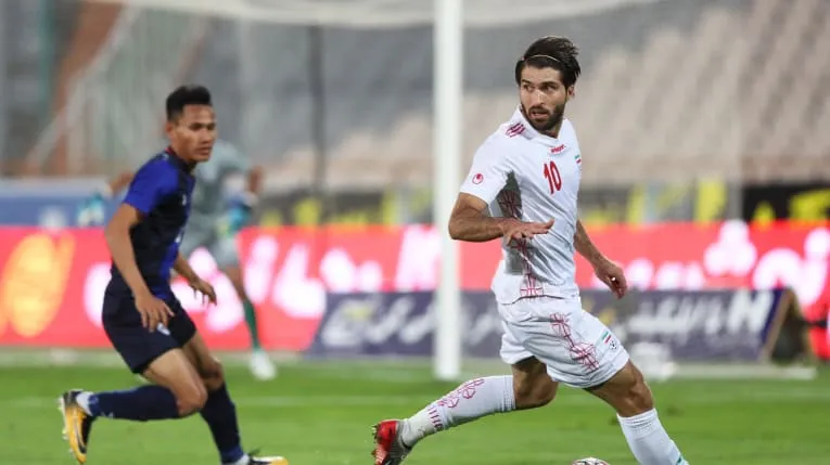 Iran quá mạnh so với Campuchia. Ảnh: AFC