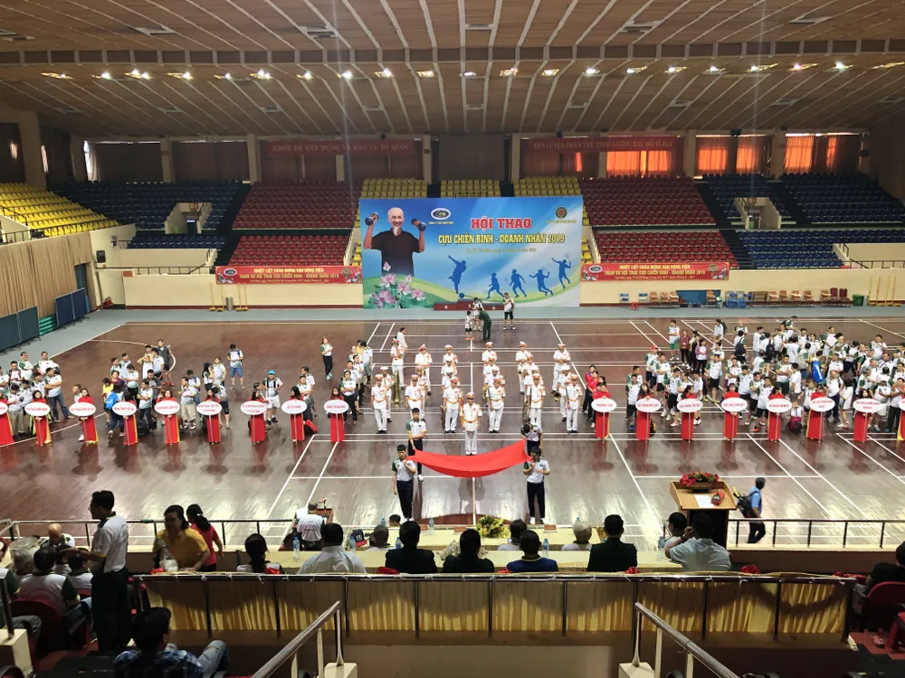 Lễ khai mạc Hội thao Cựu chiến binh - Doanh nhân 2019.