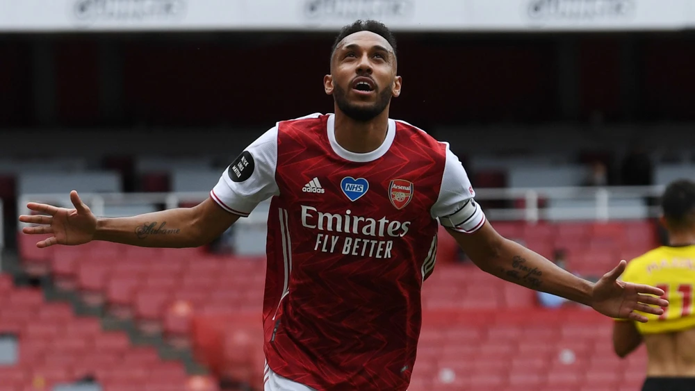 Pierre-Emerick Aubameyang chỉ còn 1 năm hợp đồng với Arsenal.