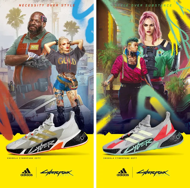 adidas và nguồn cảm hứng từ tựa game Cyberpunk 2077
