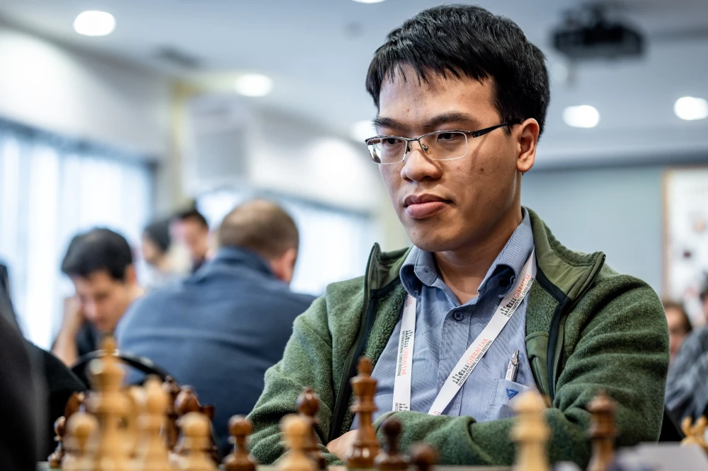 ĐKTQT Lê Quang Liêm. Ảnh: Vietnamchess.vn