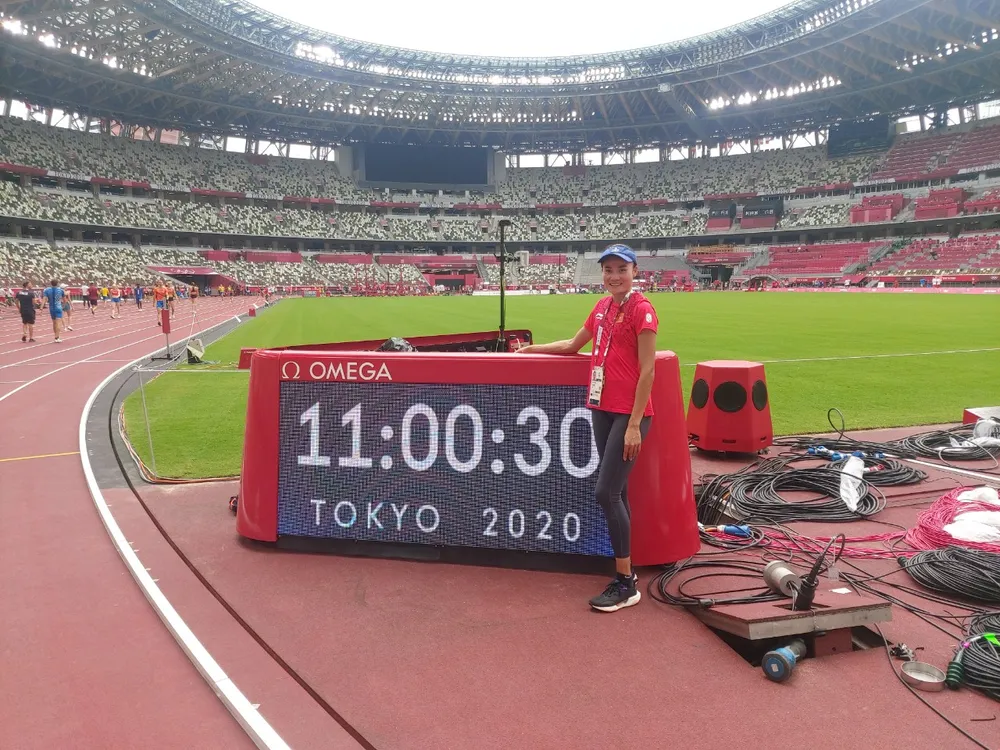 Quách Thị Lan sẽ thi đấu vòng loại 400m rào nữ trong ngày 31-7. Ảnh: T.S