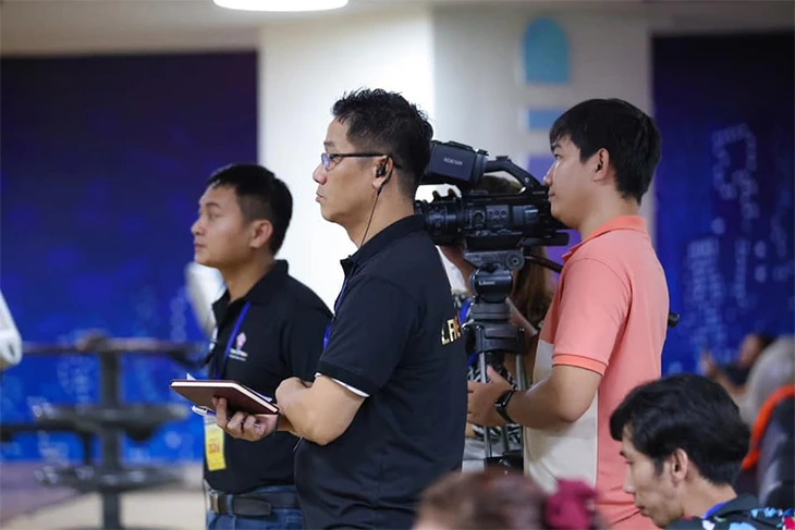 Trọng tài bowling Trần Như Tâm.