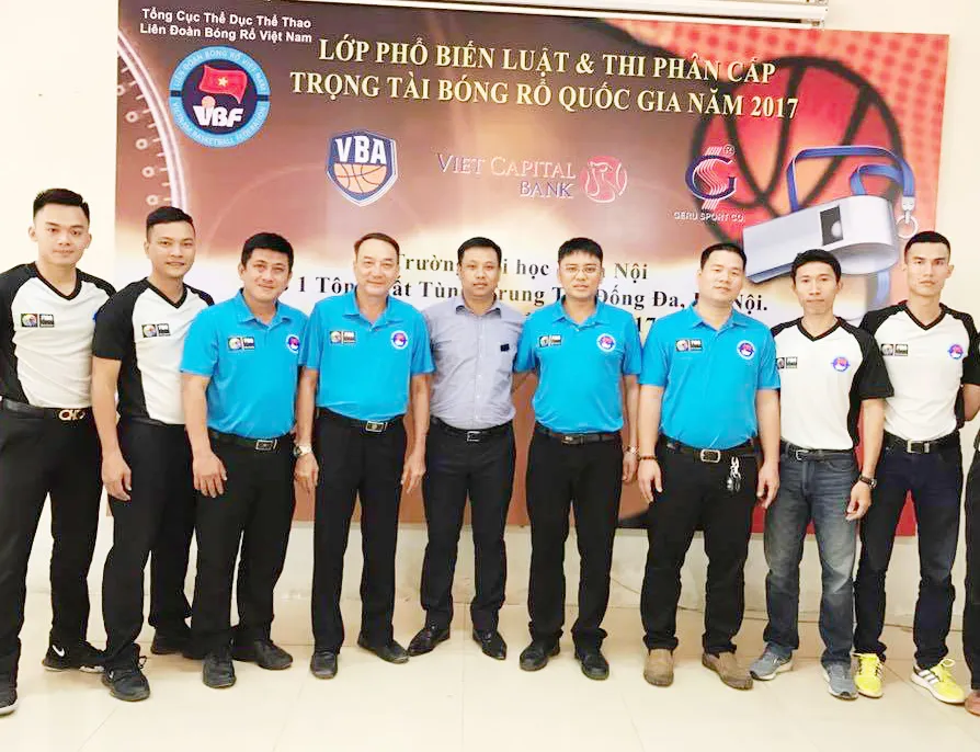 Thêm trọng tài chuẩn FIBA, bóng rổ Việt Nam tự tin hơn với quốc tế ảnh 1 Thêm trọng tài chuẩn FIBA, bóng rổ Việt Nam tự tin hơn với quốc tế ảnh 1