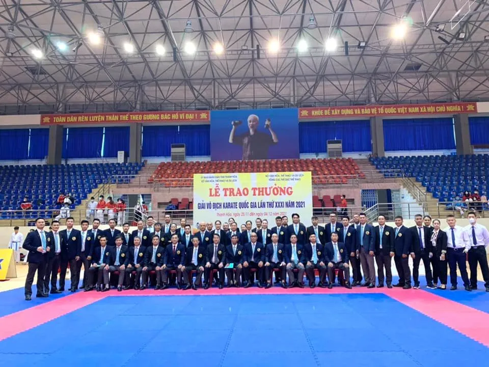 Giải karate toàn quốc 2021 phải tạm dừng vì dịch Covid-19. Ảnh: V.S.H