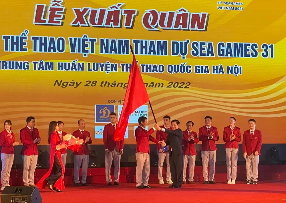 Đoàn thể thao Việt Nam xuất quân tham dự SEA Games 31 ảnh 2