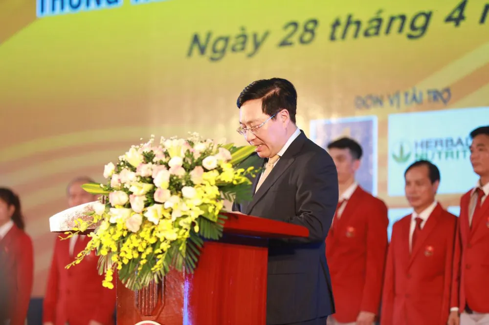 Đoàn thể thao Việt Nam xuất quân tham dự SEA Games 31 ảnh 1