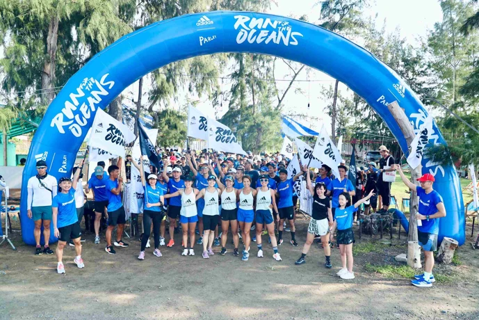 Run For The Oceans 2022 tại Cần Giờ với sự tham gia của gần 300 runners.