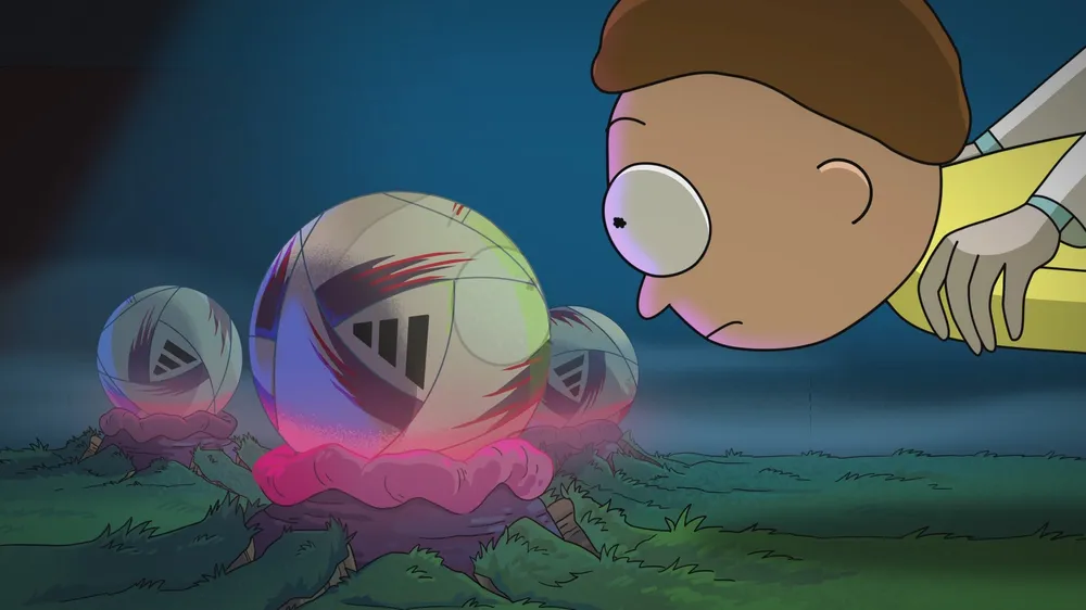 Trái bóng Al Hilm ra mắt cùng phim ngắn kết hợp với 'Rick and Morty' ảnh 1