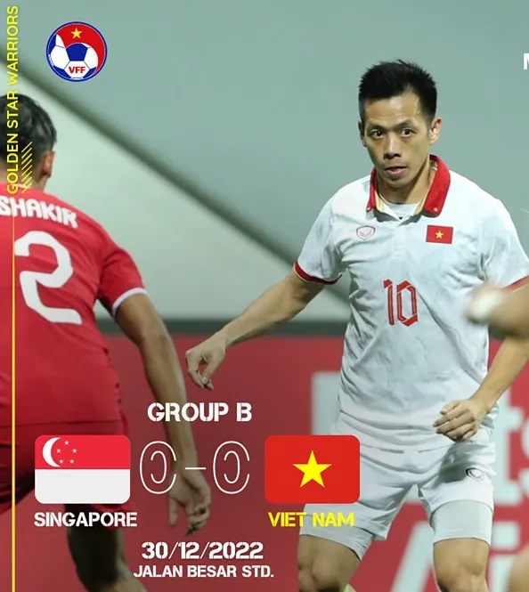 Trận hòa đã làm cho Văn Quyết và các đồng đội lỡ bước sớm vào bán kết