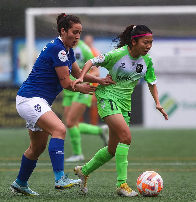 Huỳnh Như đã có bàn thắng thứ 3 tại giải VĐQG Bồ Đào Nha