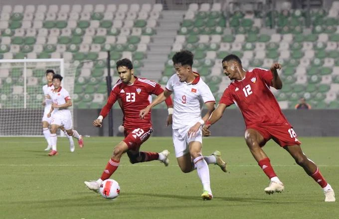 U23 Việt Nam không thể gây bất ngờ trước UAE