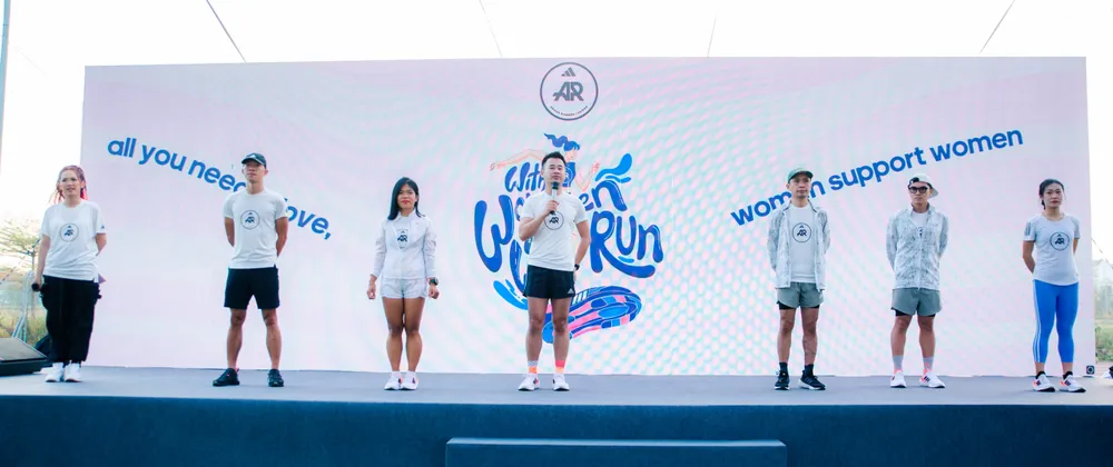 Adidas tiếp tục chuỗi hoạt động With Women We Run tại Việt Nam
