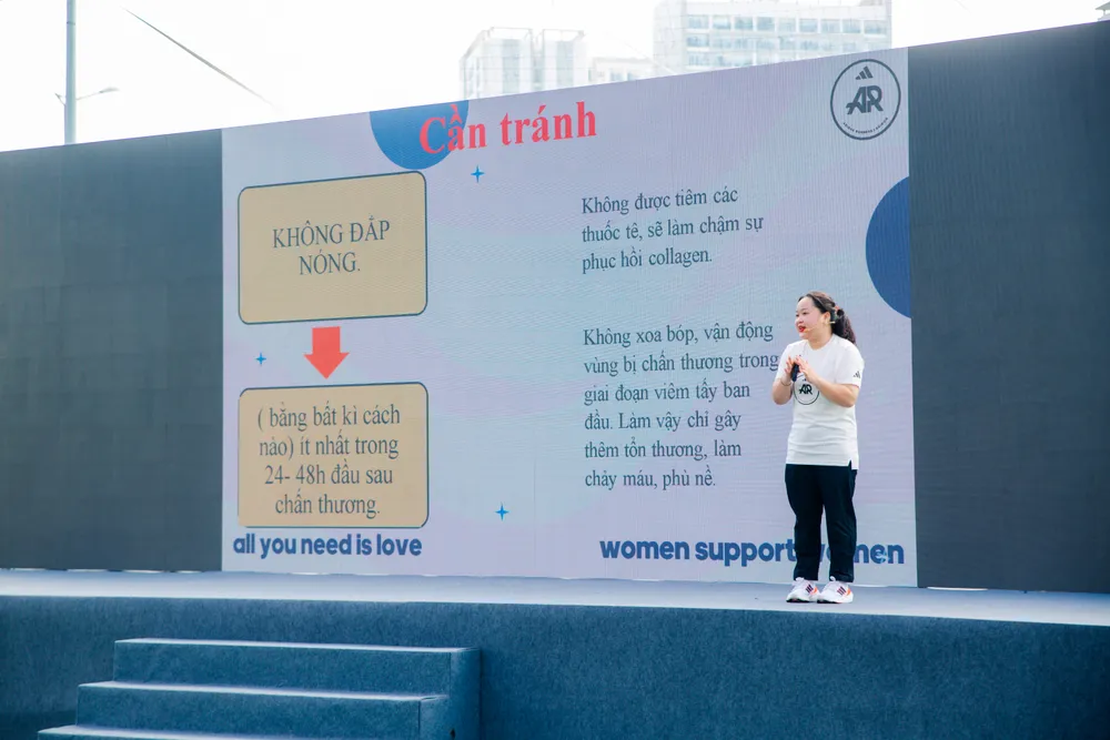 Bác sĩ Lê Nguyễn Tiểu Thảo phân tích và giải đáp những khúc mắc về chấn thương khi tập thể thao cho các runner