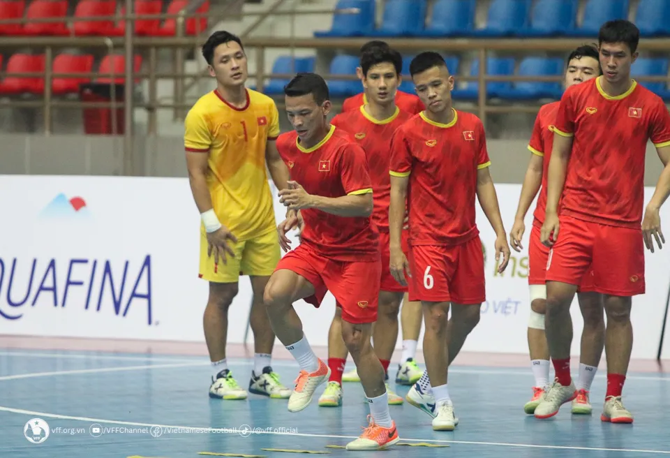 Có nhiều thay đổi ở đợt tập trung đội tuyển futsal Việt Nam lần này