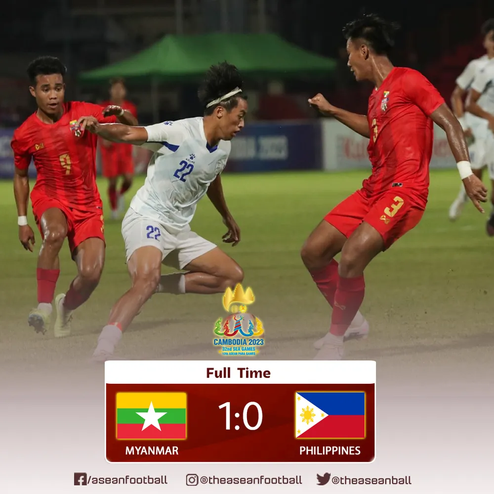 Myanmar giành vé còn lại của bảng A vào bán kết