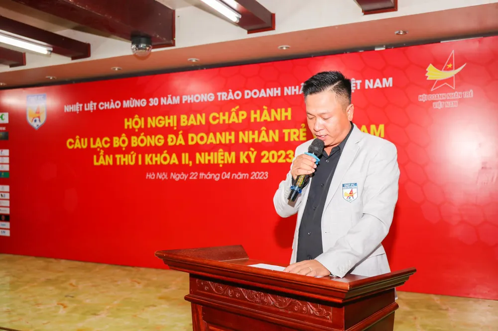 Ông Phan Đình Cảnh, Chủ tịch Công ty TNHH Hóa Cảnh, đơn vị tài trợ chính của giải đấu kỳ vọng sự hấp dẫn của giải đấu lần này