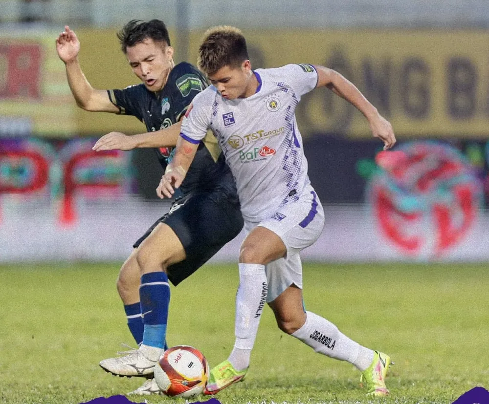 Hà Nội FC tiếp tục sa sút sau 4 trận liên tiếp từ hòa đến thua (Ảnh: HNFC)