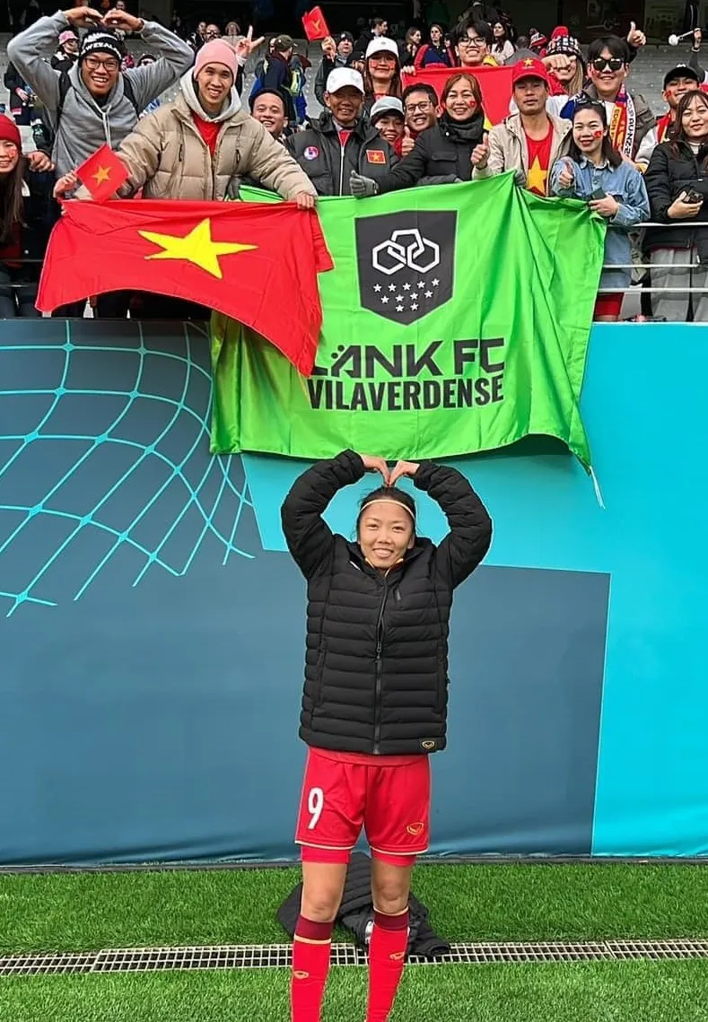 Huỳnh Như cũng là cầu thủ duy nhất của Lank FC tham dự World Cup 2023