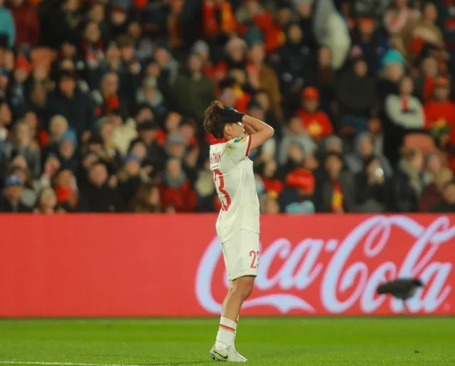 Bích Thùy tiếc rẻ khi đội tuyển Việt Nam đã có những phút đầu trận rất tốt