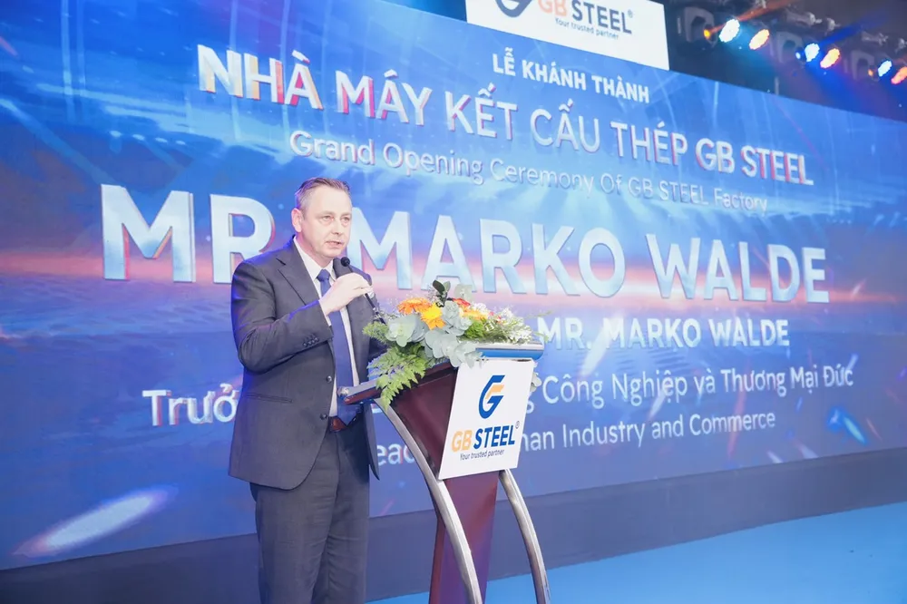 Ông Marko Walde,Trưởng phòng Công nghiệp và Thương mại Đức tại Việt Nam Ông Marko Walde,Trưởng phòng Công nghiệp và Thương mại Đức tại Việt Nam