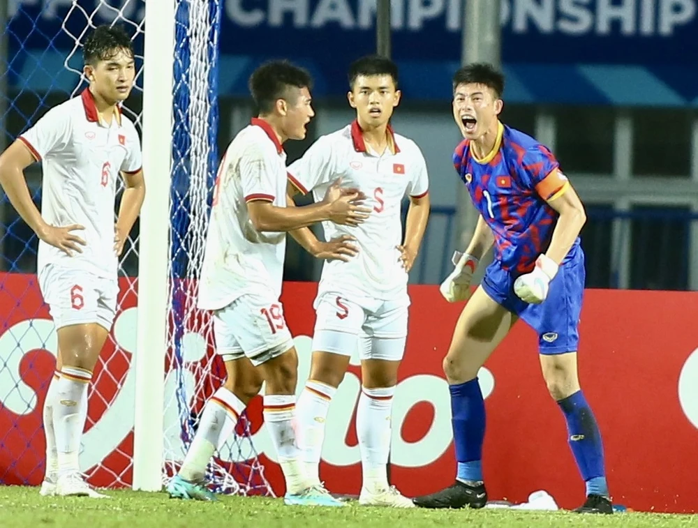 U23 Việt Nam bảo vệ thành công chức vô địch Giải U23 Đông Nam Á 2023. ẢNH: NGHĨA HƯNG 