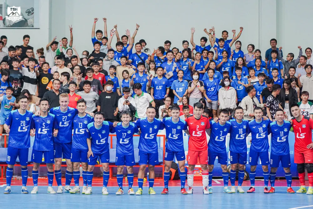 Thái Sơn Nam TPHCM đăng quang giải futsal VĐQG 2023