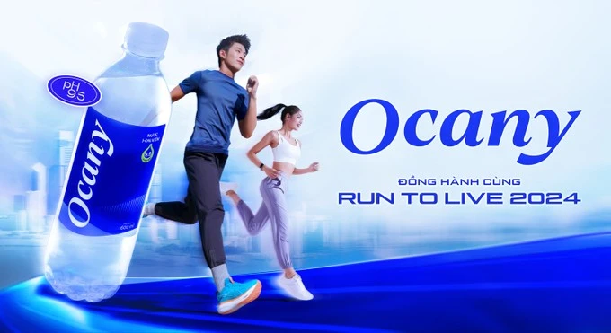 Ocany đồng hành Giải chạy Run To Live 2024