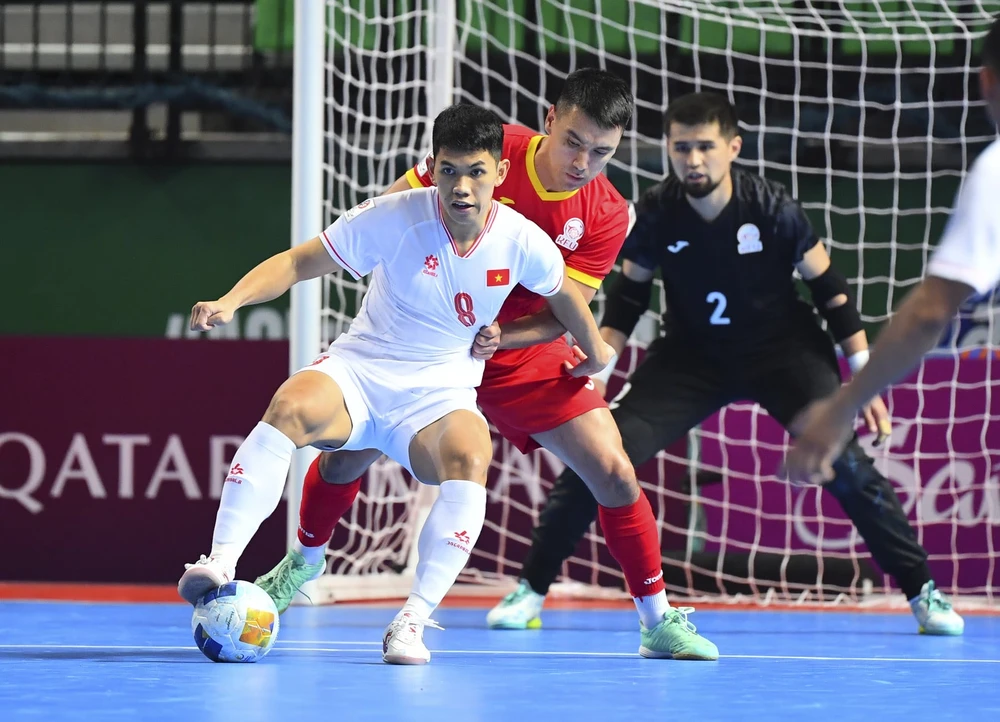 Đội tuyển futsal Việt Nam lỡ hẹn với Futsal World Cup 2024. ẢNH: AFC