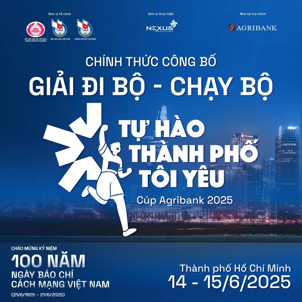 Giải đi bộ - chạy bộ “Tự hào thành phố tôi yêu” - Cup Agribank 2025 dự kiến thu hút khoảng 6.000 người tham dự. IMG_3861.jpeg