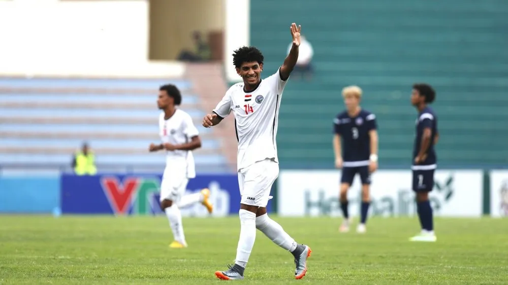Qassem Al-Sharafi sẽ cùng U23 Yemen tranh ngôi nhất bảng với U23 Việt Nam.