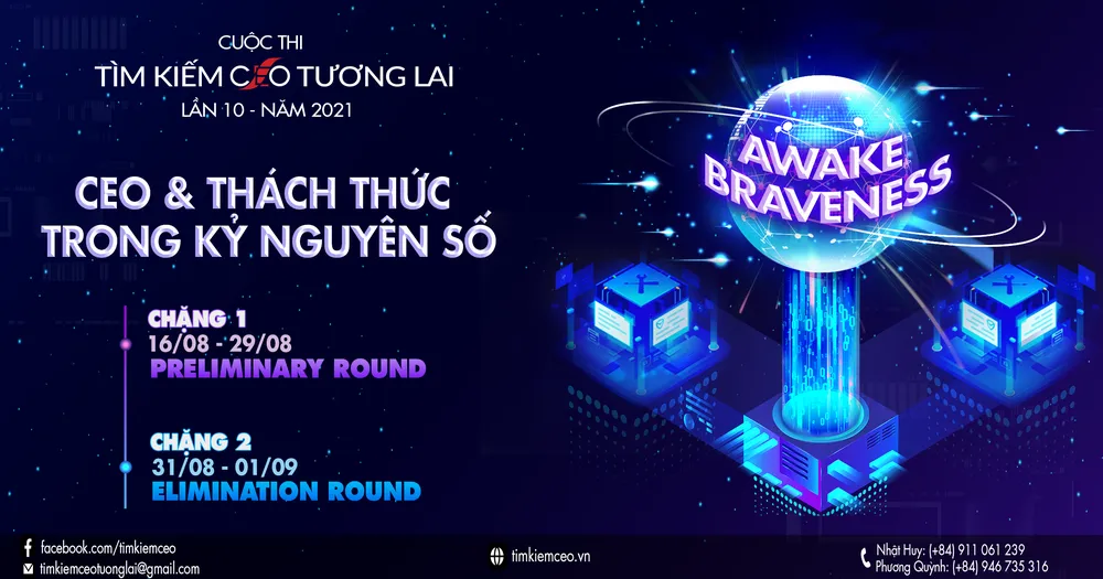 Chính thức phát động vòng 1 cuộc thi 'Tìm kiếm CEO tương lai' lần 10