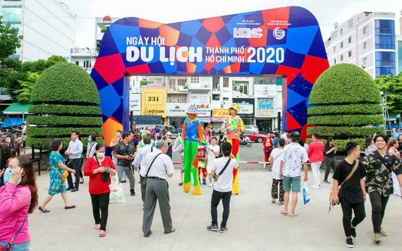 Quang cảnh Ngày hội Du lịch năm 2020.