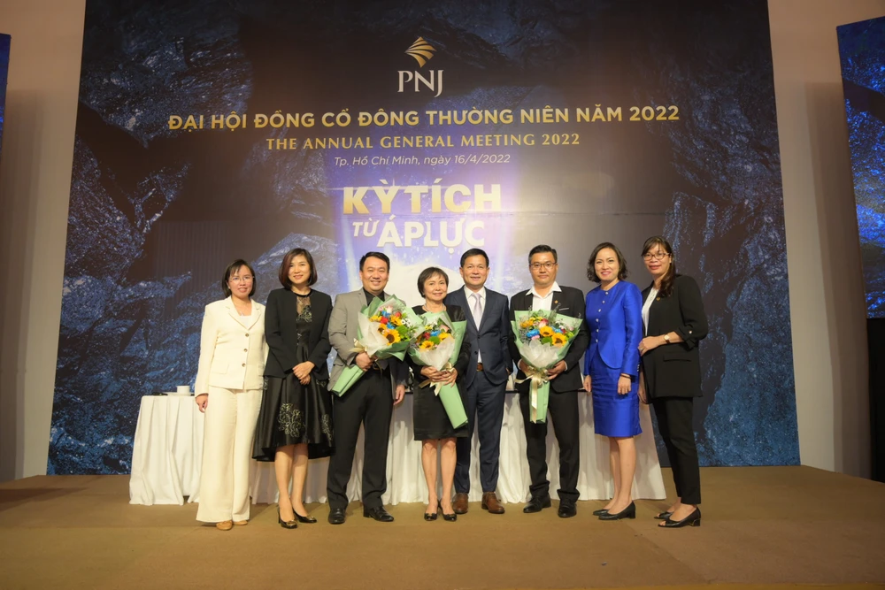 PNJ đặt mục tiêu tăng trưởng doanh thu thuần 32,2%