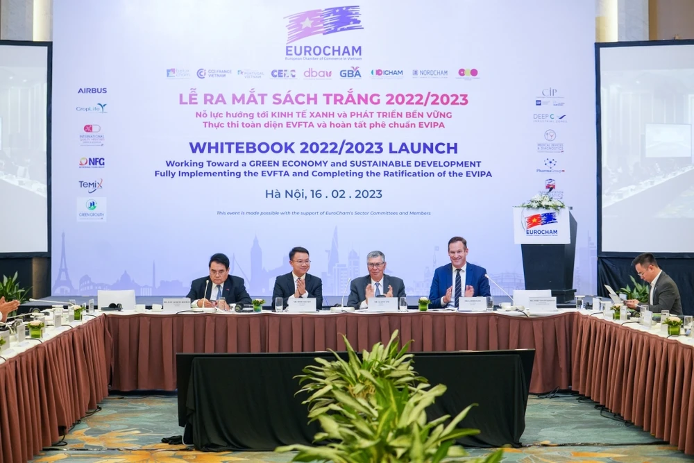 EuroCham ra mắt Sách Trắng 2023 với trọng tâm kinh tế xanh và phát triển bền vững