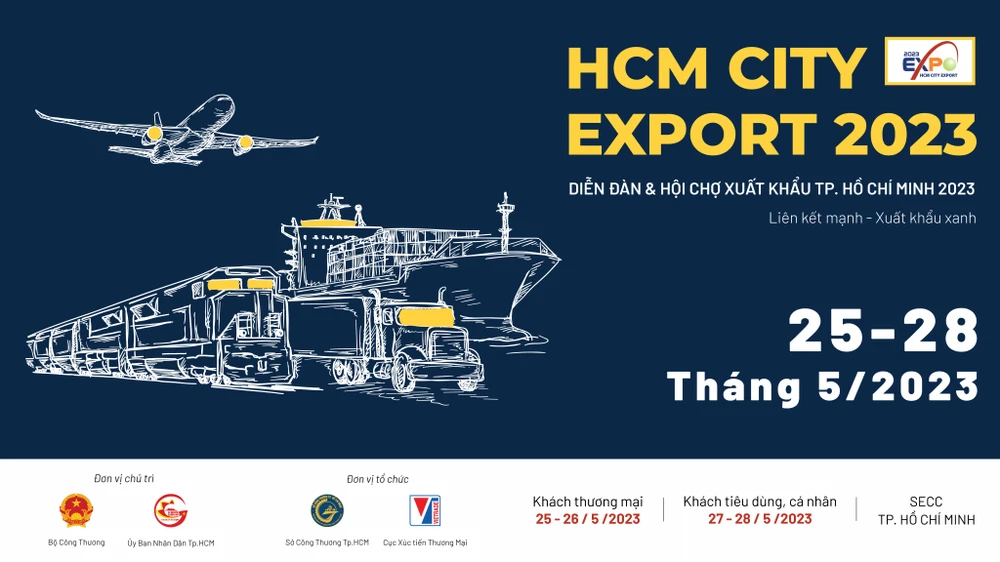 Hội chợ xuất khẩu đa ngành lần đầu tiên của TPHCM 'cháy' gian hàng