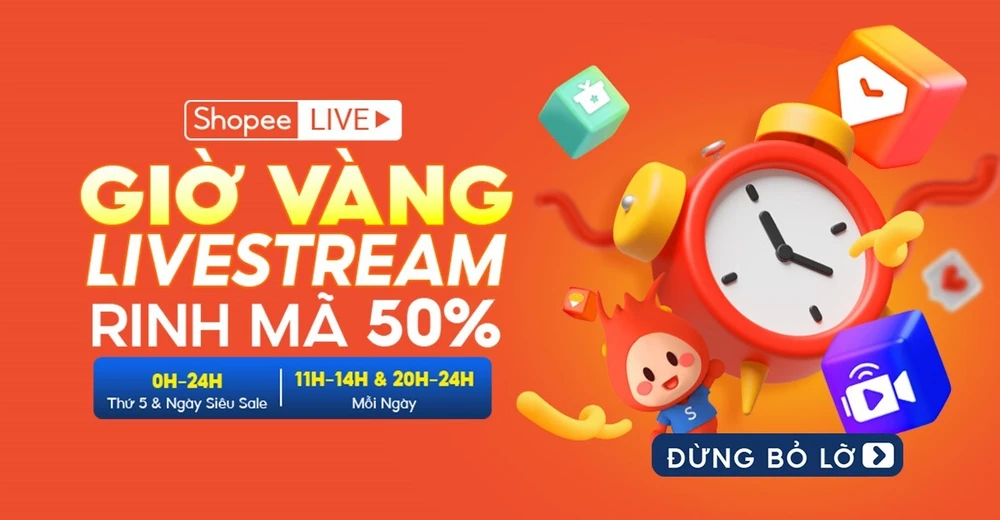 Shopee khởi động mùa sale 'khủng' nhất năm