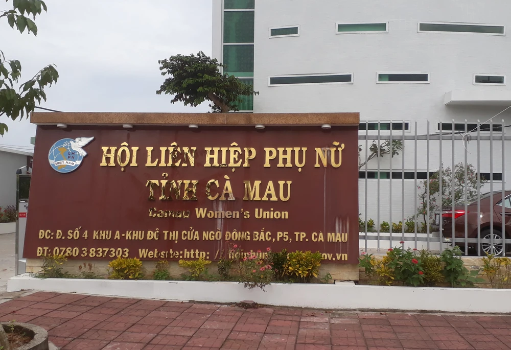 Trụ sở Hội liên hiệp phụ nữ tỉnh Cà Mau