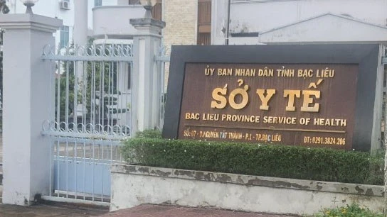 Sở Y tế tỉnh Bạc Liêu