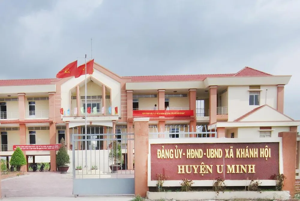 Trụ sở UBND xã Khánh Hội Trụ sở UBND xã Khánh Hội