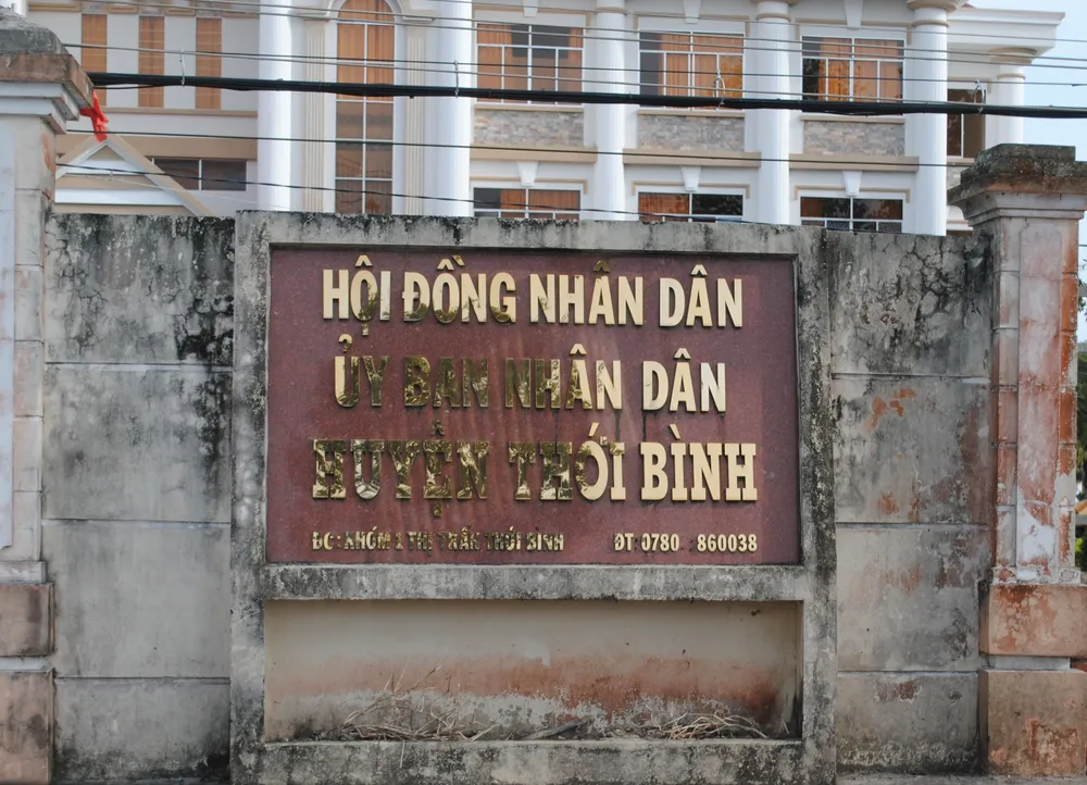 Trụ sở UBND huyện Thới Bình Trụ sở UBND huyện Thới Bình