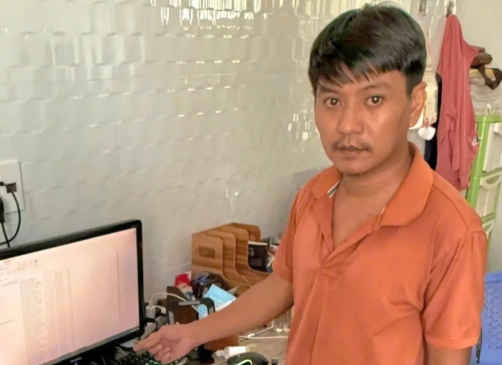Đối tượng Trần Tâm Tuấn. Ảnh: Công an tỉnh Bạc Liêu 05f2ef514b79fc27a568.jpg