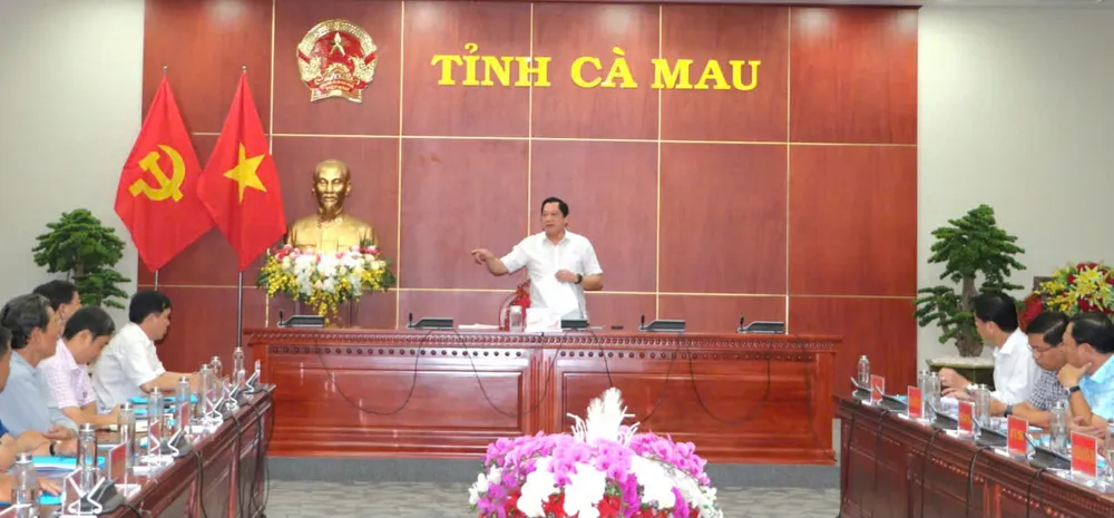 Phó Chủ tịch UBND tỉnh Cà Mau Lâm Văn Bi phát biểu chỉ đạo 2471964423750548652.jpg