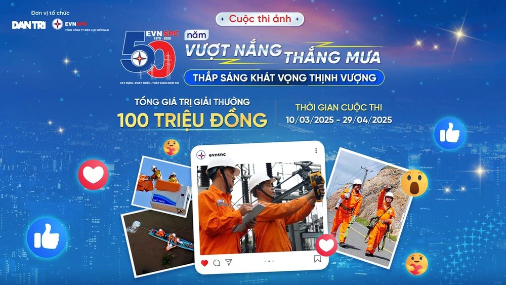 Tổng công ty Điện lực miền Nam (EVNSPC): Chào mừng 50 năm thành lập ngành Điện miền Nam