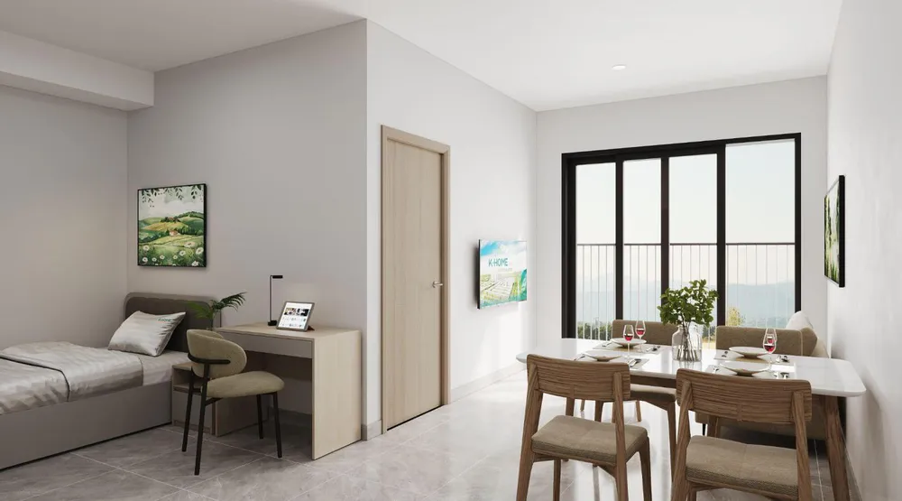 Chỉ với 70,9 triệu đồng, khách hàng đã có thể sở hữu căn hộ bàn giao đầy đủ nội thất tại K-Home Apartment. Picture3.png