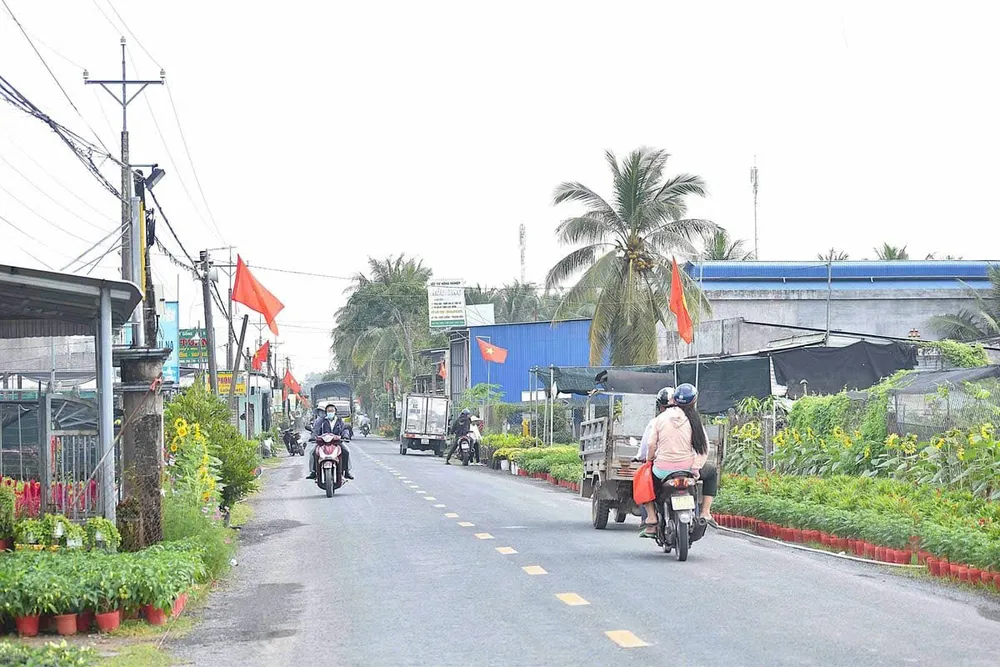 Hệ thống giao thông liên huyện ở Bến Tre được đầu tư đồng bộ, góp phần phát triển kinh tế - xã hội, nâng cao đời sống người dân XHH 9C.jpg