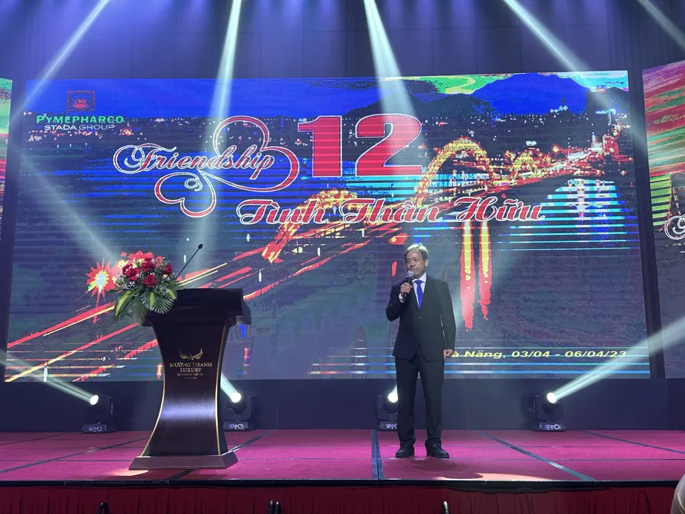 DS Đoàn Thế Tài phát biểu