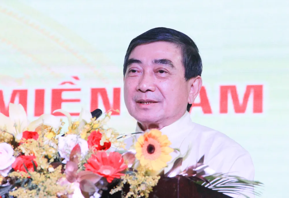 Ông Lê Văn Khanh, Chủ tịch Công ty TNHH MTV XSKT Sóc Trăng phát biểu Ông Lê Văn Khanh, Chủ tịch Công ty TNHH MTV XSKT Sóc Trăng phát biểu