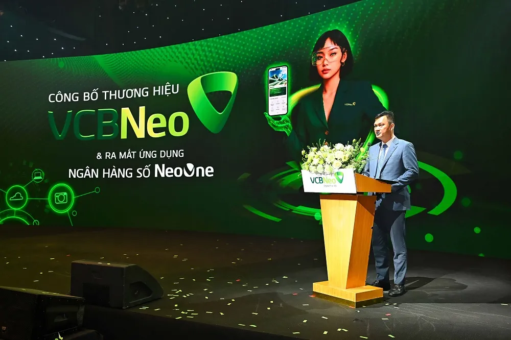 Ông Nguyễn Anh Tuấn - Tổng Giám đốc VCBNeo phát biểu tại sự kiện 20250517_Le ra mat VCBNeo (4).jpg